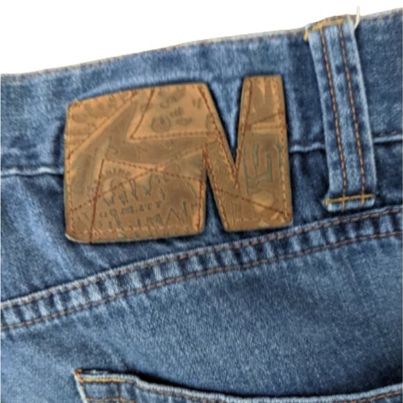 Rusty 90's Style Wide Leg High Waist Jeans 28 - Picture 7 of 10